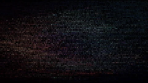 A loop of moving colored dots on a black background. Stock Footage 276102277