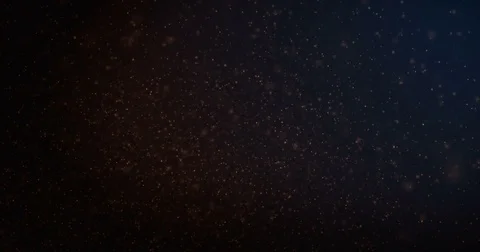 Loop moving orange particles background Video stock 85434341
