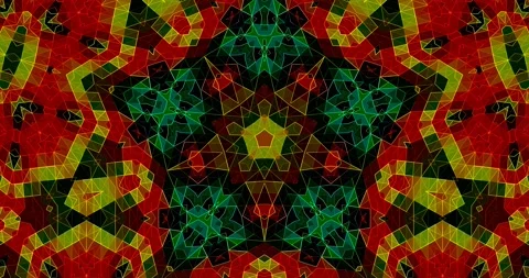 Loop Multicolored Geometric Square Pixel Geometric Pattern Animation Background Stock Footage 166488479