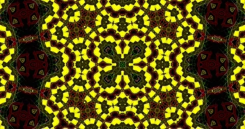 Loop Multicolored Geometric Square Pixel Geometric Pattern Animation Background Stock Footage 166492990