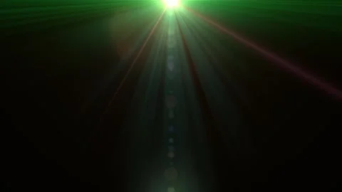 Loop optical lens flares flickering burst shine light animation, Abstract optica Stock Footage 296835509