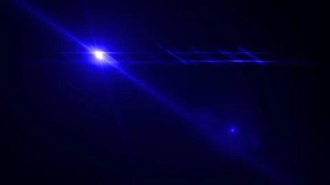 Loop optical lens flares flickering burst shine light animation, Abstract optica Stock Footage 296835554