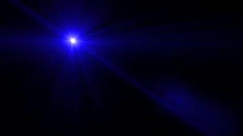 Loop optical lens flares flickering burst shine light animation, Abstract optica Stock Footage 296835567