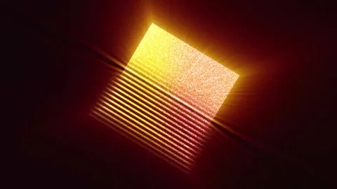 Loop orange yellow black gradient background motion animation. glowing square Stock Footage 275326571