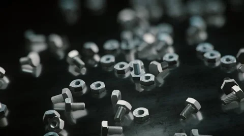 Loop over Nuts and Bolts 库存影片 58696834