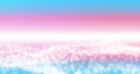 Loop pattern for text with border below in transgender flag colors Stock Footage 138102298