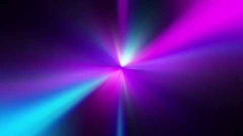 Loop pink blue center radial shine ray abstract background Stock Footage 260771616