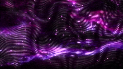 Loop pink digital wave pattern movements effect Stock Footage 195142050