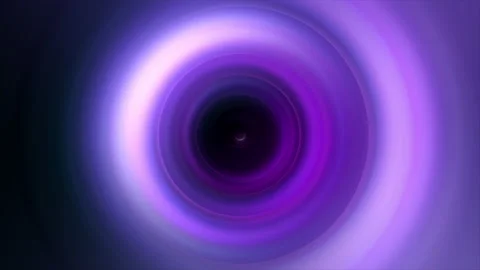 Loop pink purple blue glow neon radial circle Video stock 234619848