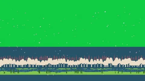 On loop pixel animating for looped transparent bg: stars twinkling ridge Vidéo 337887702