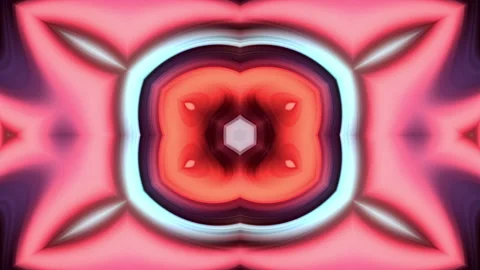 Loop pop art pastel color kaleidoscope sequence pattern Stock Footage 157532793