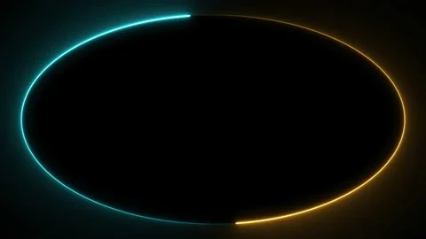 LOOP POPULAR abstract seamless background yellow blue spectrum Stock Footage 234661762