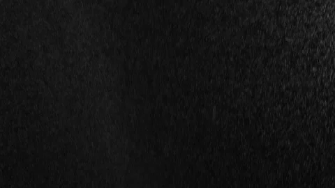 Loop Rain Drops Falling Alpha, Real Rain, High quality, Slow Rain, Thunder Stock-Footage 126033672