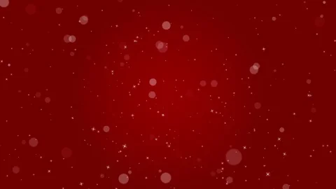 Loop ready file - Rising particle motion background, Red color Stock Footage 123554574