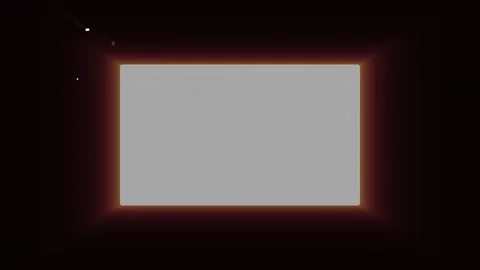 Loop red white black luminous rectangular frame. background animation Stock Footage 277527828
