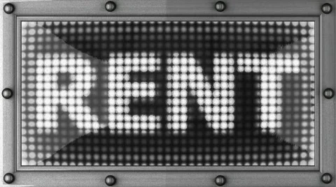Loop rent Stock Footage 8655179