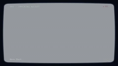 Loop Retro VHS CRT Television Frame Overlay with Alpha Channel Background Stock Footage 341586594