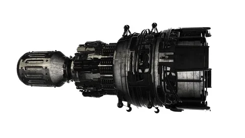 Loop rotate jet engine turbine of plane, aircraft concept, aviation Stock Footage 72704895