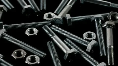 Loop rotating fasteners Vídeos de archivo 10319767