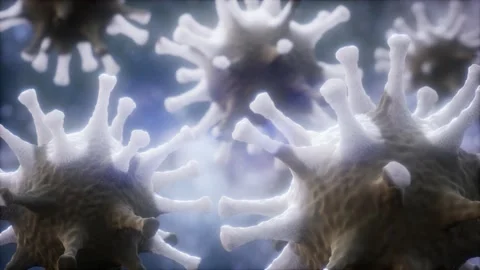 Loop rotation of Coronavirus COVID-2019 Stock Footage 125529822