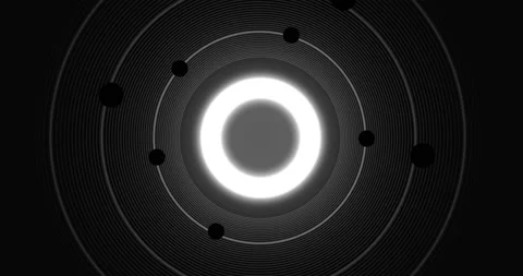 Loop Rotation Line Motion Graphics Stock Footage 188779263