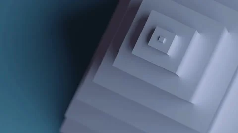 Loop Scaling Cubes Stock Footage 198061242
