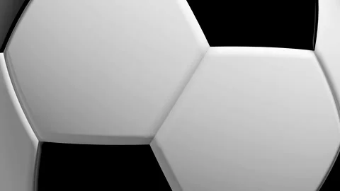 Loop of a soccer ball spinning close-up 스톡 동영상 335267687
