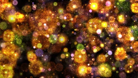 Loop splash bomb particles animation on black abstract background Stock Footage 304333658