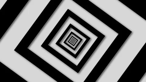 LOOP Square frame animation background,  스톡 동영상 127805151