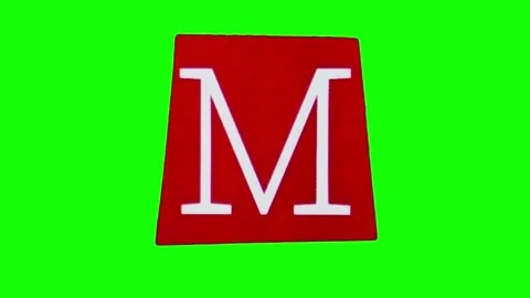 Loop stop motion of crumpling and unwrapping red piece of paper with white big Stock Footage 251479095