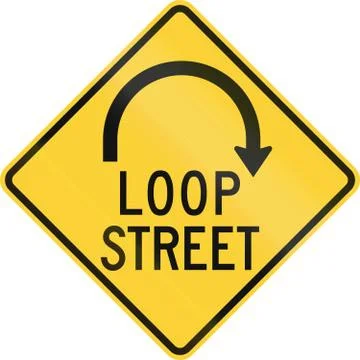 Loop Street Illustrazione stock