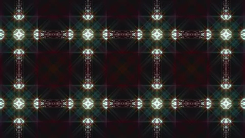 Loop stylish graphics of bright decor 30 fps Stock Footage 115212637