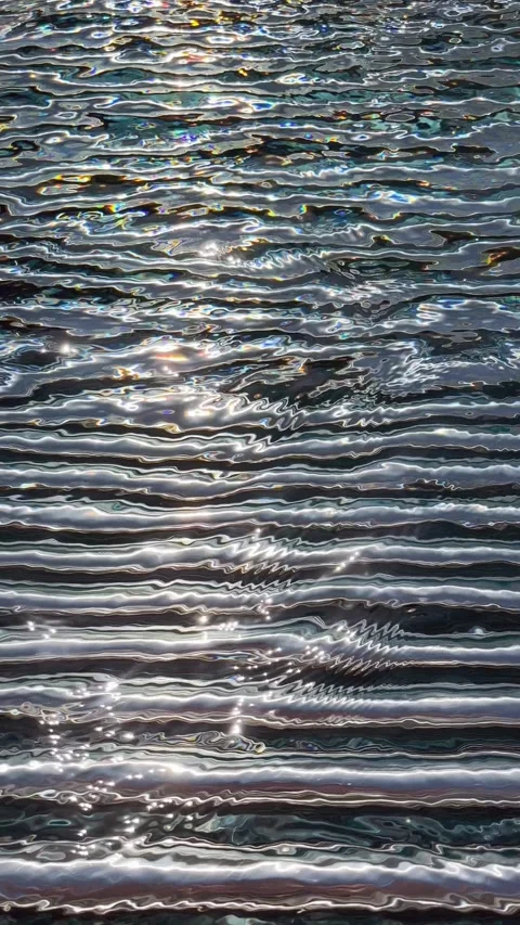 Loop sunny abstract water reflections background Stock Footage 337656926