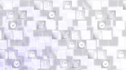 Loop technology background. Computer symbol. 스톡 동영상 61036329