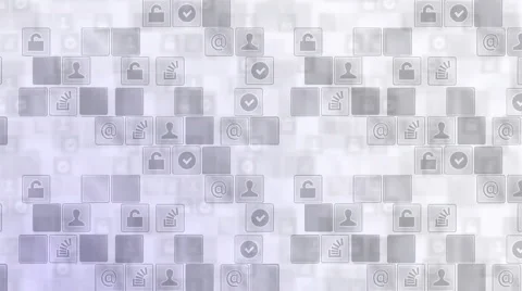 Loop technology background. Computer symbol. Stock Footage 61036331