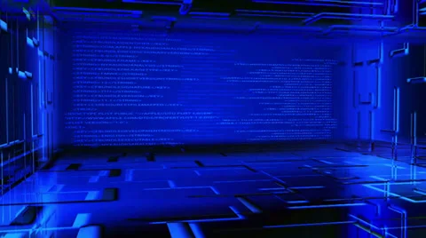 Loop technology background Video stock 33851941