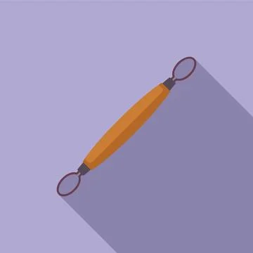 Loop tool being used for pottery making and sculpting 스톡 일러스트