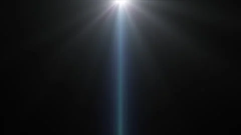 Loop top center optical flare radial shine ray abstract backbround Stock Footage 263128399