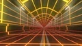 Loop tunnel 80s retro tron future wireframe arcade road tube subway neon glow 4k 4k or 4k+ Resolution