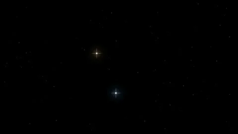 Loop Twinkling Stars Animation Video stock 346864708