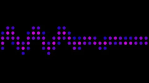 LOOP uv purple big Stock Footage 10701699