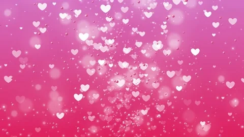 Loop Valentine's Day Heart Background Stock Footage 232760469