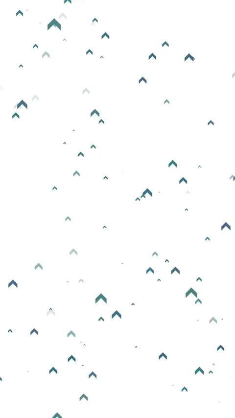 Loop vertical flying arrows on white background Stock Footage 345331081