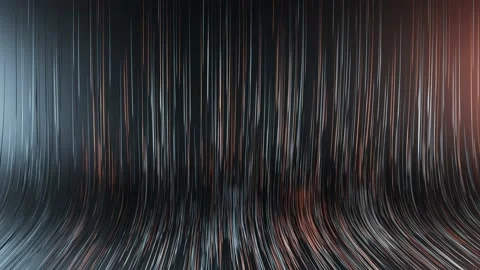 Loop video bg. Abstract colourful background with bright neon rays and glowing  動画素材 170507017