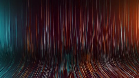 Loop video bg. Abstract colourful background with bright neon rays and glowing  Stock Footage 170508272