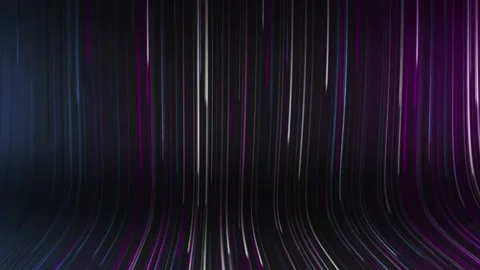 Loop video bg. Abstract colourful background with bright neon rays and glowing  Stock Footage 170600538