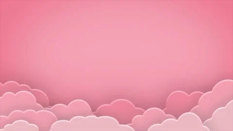 pink sky background clipart