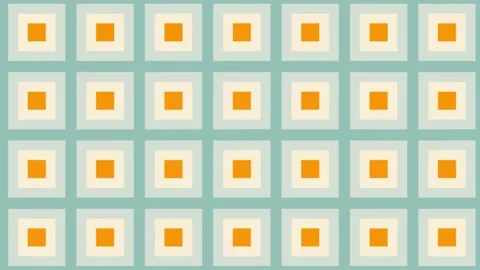 Loop video of seamless pattern with grey and white colored patchwork tiles. Stock Footage 232080058