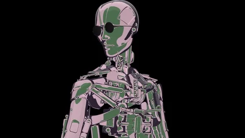 Loop vintage style machine 50 fps, with Matte, yyaa105 Stock Footage 115943163