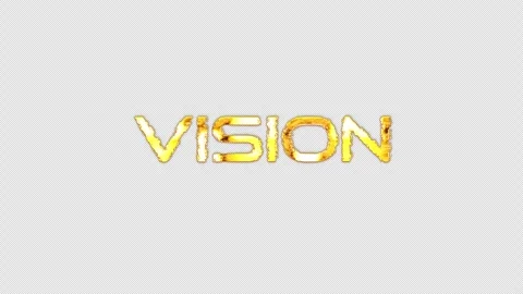 Loop Vision gold text shine loop light motion title Stock-Footage 248298026